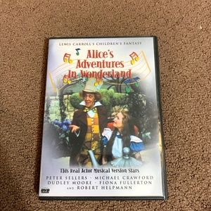 Alice Adventures In Wonderland DVD (3 for $20)